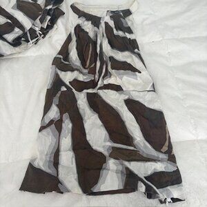 Per Se 100% Silk Matching Set